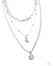 Load image into Gallery viewer, Celestial Craze - Silver - Necklace
