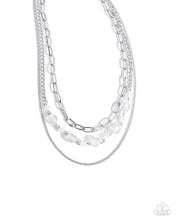 Load image into Gallery viewer, Beaded Behavior - White - Necklace
