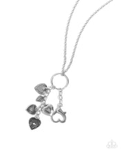 Load image into Gallery viewer, Haute Heartstrings - White - Necklace
