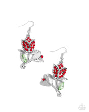 Load image into Gallery viewer, Tulip Tradition - Red - Earring
