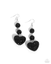 Load image into Gallery viewer, Vision in Shimmer - Black - Earring
