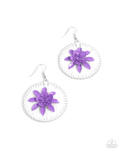 Load image into Gallery viewer, Dancing Daydream - Purple - Earring
