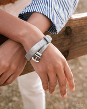 Load image into Gallery viewer, Belted Brilliance ~ White ~ Paparazzi
