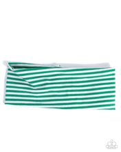 Load image into Gallery viewer, Striped Splendor ~ Green ~ Paparazzi
