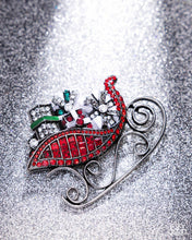 Load image into Gallery viewer, Sledding Shimmer ~ Red ~ Paparazzi
