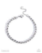 Load image into Gallery viewer, Fashionable Fanatic ~ Silver Stainless Steel ~ Convention Piece 2026 ~ Paparazzi
