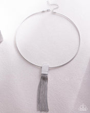 Load image into Gallery viewer, Tassel Tremolo ~ Silver ~ Paparazzi
