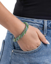 Load image into Gallery viewer, A Dash of Drama ~ Green ~ Paparazzi
