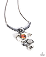 Load image into Gallery viewer, Abundantly Abstract ~ Black ~ Necklace
