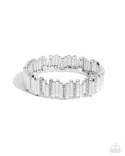 Load image into Gallery viewer, Admirably Aligned ~ White ~ Bracelet
