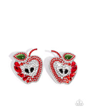 Load image into Gallery viewer, Apple for the Teacher ~ Red ~ Earring
