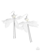 Load image into Gallery viewer, Ballerina Build ~ White ~ Earring
