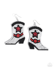 Load image into Gallery viewer, Beaded Boot ~ Multi ~ Earring
