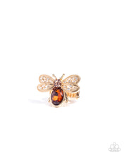 Load image into Gallery viewer, Bedazzled Bee ~ Brown ~ Ring
