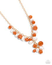 Load image into Gallery viewer, Beehive Barrage ~ Orange ~ Necklace
