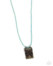 Load image into Gallery viewer, Beguiling Butterfly ~ Brass ~ Necklace
