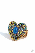 Load image into Gallery viewer, Bejeweled Beau - Blue - Ring
