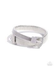 Load image into Gallery viewer, Belted Brilliance ~ White ~ Bracelet

