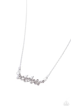 Load image into Gallery viewer, Birth Month Bling ~ October - Silver ~ Necklace
