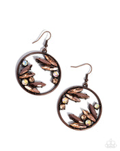 Load image into Gallery viewer, Blingy Boundary ~ Copper ~ Earring

