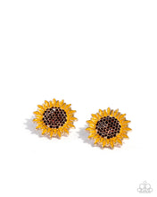 Load image into Gallery viewer, Blooming Beat ~ Brown ~ Earring
