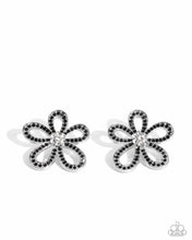Load image into Gallery viewer, Blooming Belle ~ Black ~ Earring
