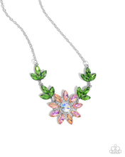 Load image into Gallery viewer, Blossoming Baseline ~ Orange ~ Necklace
