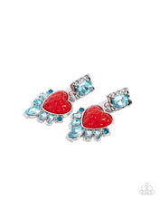 Load image into Gallery viewer, Bohemian Bling ~ Red ~ Earring
