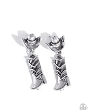 Load image into Gallery viewer, Boot Scootin Ballad ~ Silver ~ Earring

