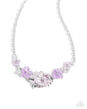 Load image into Gallery viewer, Bouquet Brilliance - Purple - Necklace
