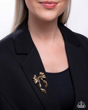 Load image into Gallery viewer, Bow Bonanza ~ Gold ~ Paparazzi
