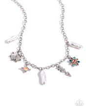 Load image into Gallery viewer, Broaching Beauty ~ Orange ~ Necklace
