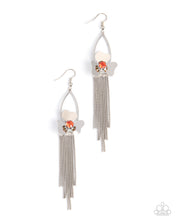 Load image into Gallery viewer, Broadway Bloom ~ Orange ~ Earring
