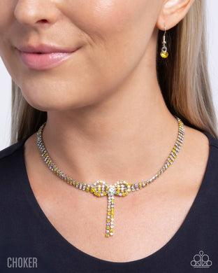 Buckingham Bow ~ Yellow ~ Paparazzi