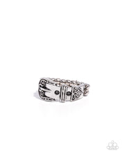 Load image into Gallery viewer, Buckle Bravado ~ Silver ~ Ring
