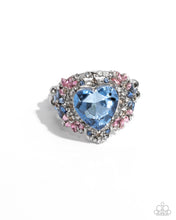 Load image into Gallery viewer, Bursting with Beauty ~ Blue ~ Ring
