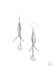 Load image into Gallery viewer, Captivating Curves ~ White ~ Earring
