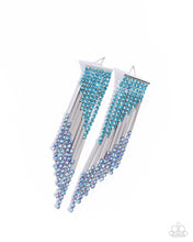 Load image into Gallery viewer, Careless Cascade ~ Blue ~ Earring
