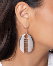 Load image into Gallery viewer, Carved Chic ~ Silver ~ Paparazzi
