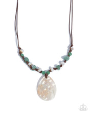 Load image into Gallery viewer, Casting a SHELL ~ Green ~ Necklace
