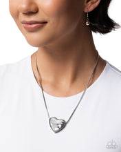 Load image into Gallery viewer, Cavalier Cupid ~ Silver ~ Paparazzi
