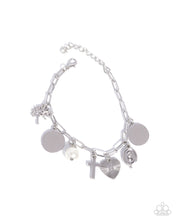 Load image into Gallery viewer, Charm Commitment ~ White ~ Bracelet
