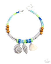 Load image into Gallery viewer, Coastal Calm ~ Green ~ Necklace

