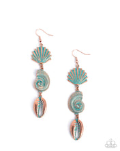 Load image into Gallery viewer, Coastal Charisma ~ Copper ~ Earring
