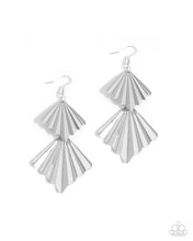 Load image into Gallery viewer, Comfortably Crimped ~ Silver ~ Earring
