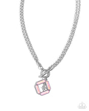 Load image into Gallery viewer, Compass Cadenza - Pink - Necklace
