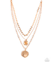 Load image into Gallery viewer, Cool Cycle ~ Orange ~ Necklace
