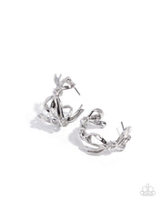 Load image into Gallery viewer, Coquette Catwalk ~ Silver ~ Earring
