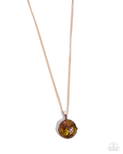 Load image into Gallery viewer, Cosmopolitan Comfort ~ Brown ~ Necklace
