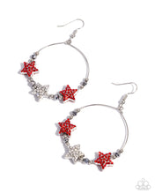 Load image into Gallery viewer, Country Countdown ~ Red ~ Earring

